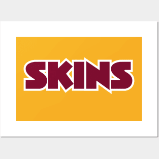 Skins - Yellow Posters and Art